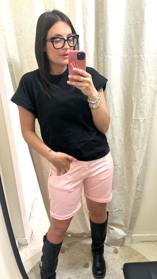 Shorts rosa